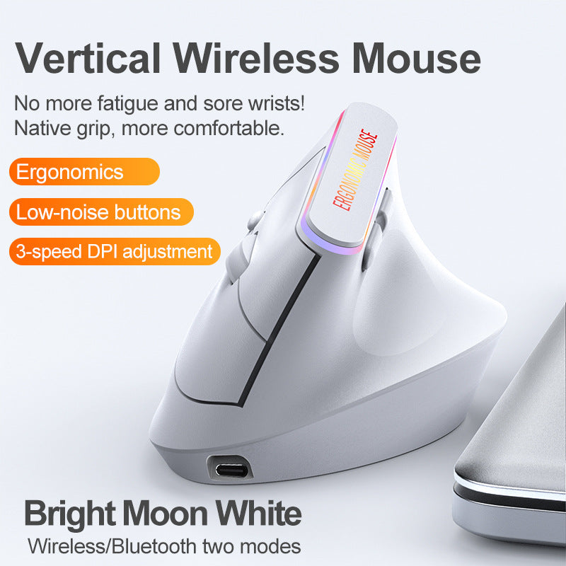 Ergonomische wiederaufladbare drahtlose Maus Karnz