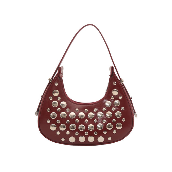 Nietenleder Hobo Tasche Karnz