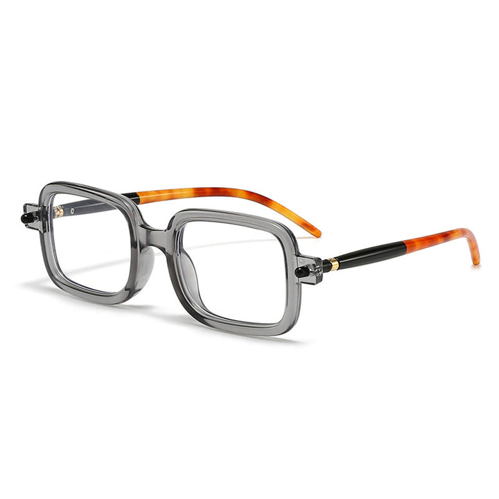 Damen modische quadratische Brille mit stilvollen Details Karnz