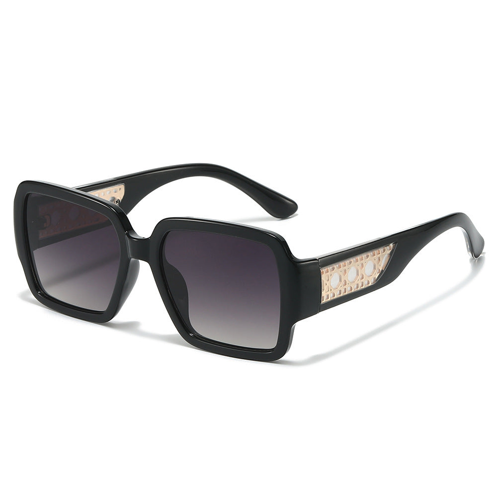 Wide-Brim Retro-Inspirierte Sonnenbrille Karnz