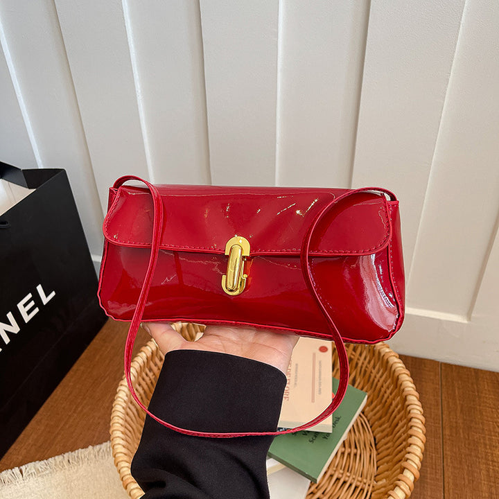 Patentleder Mini-Handtasche
