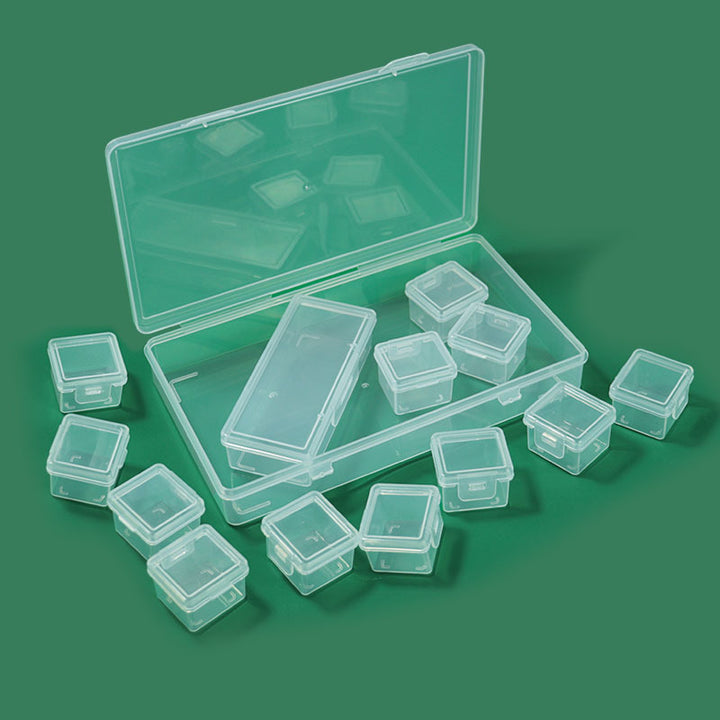 Transparente Mehrfach-Compartment Bastelaufbewahrung Organizer Karnz