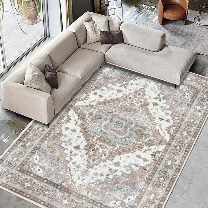 Vintage-inspirierter Teppich Karnz