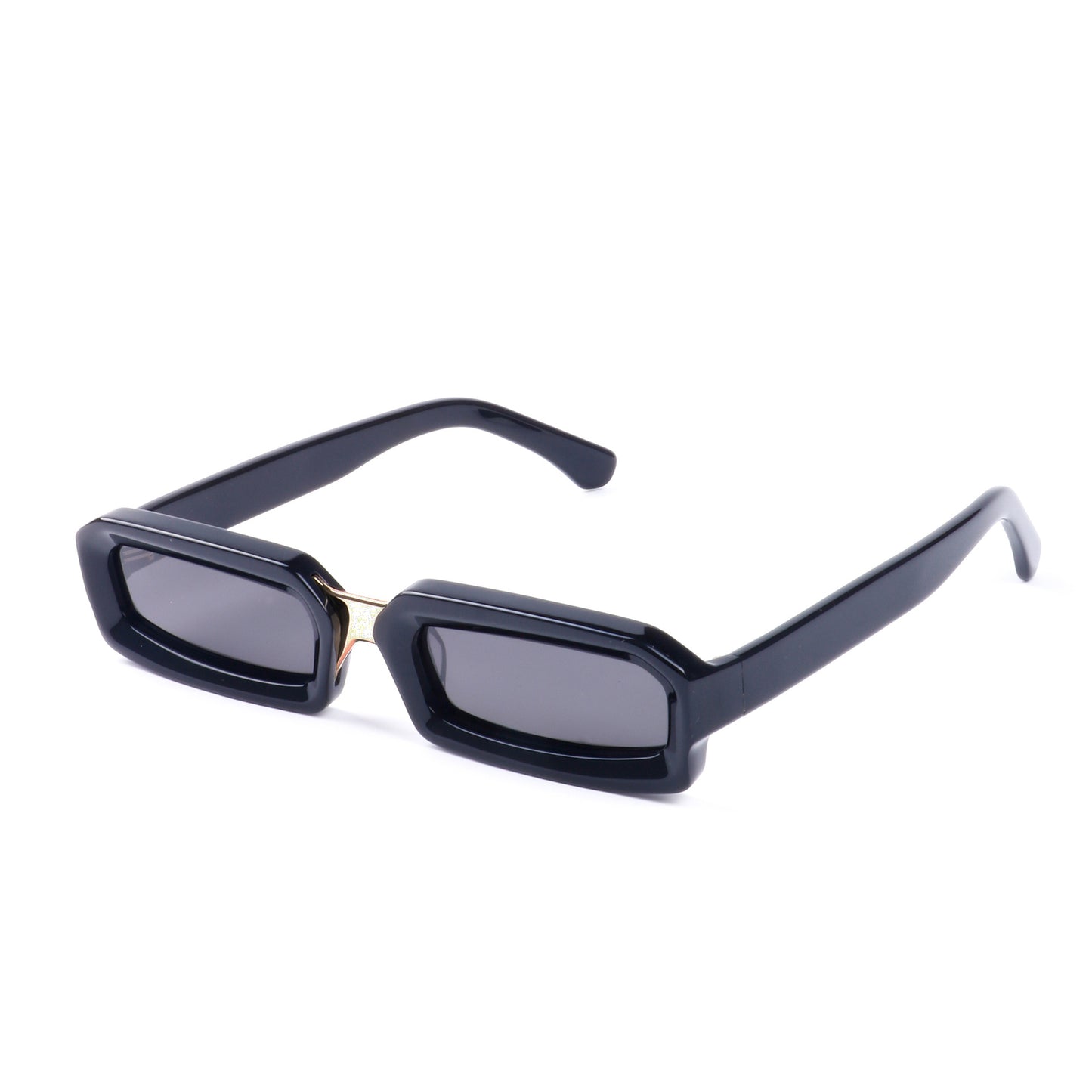Damen stilvolle Sonnenbrille im modernen rechteckigen Design mit komfortablem Rahmen Karnz