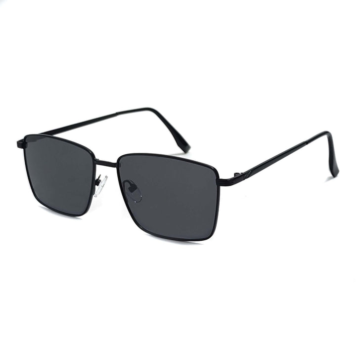 Herren modische quadratische Sonnenbrille mit UV-Schutz und ergonomischen Bügeln Karnz