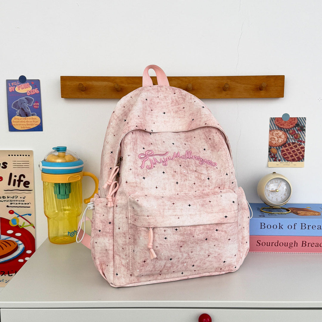 Stylische lässige gestickte Rucksack Karnz