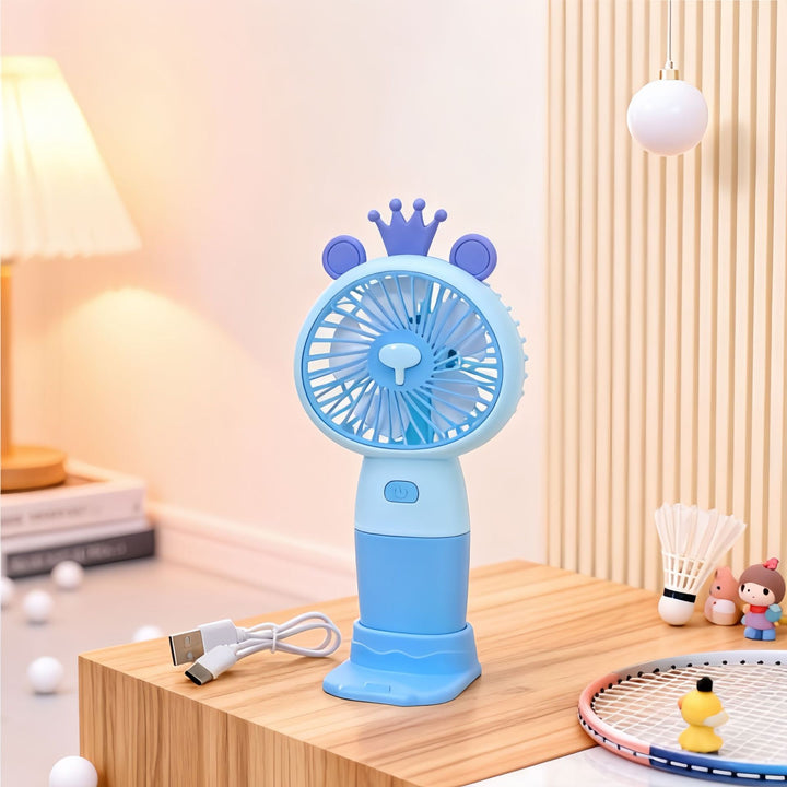 Damen Tragbarer Handventilator mit niedlichem Tierdesign Karnz