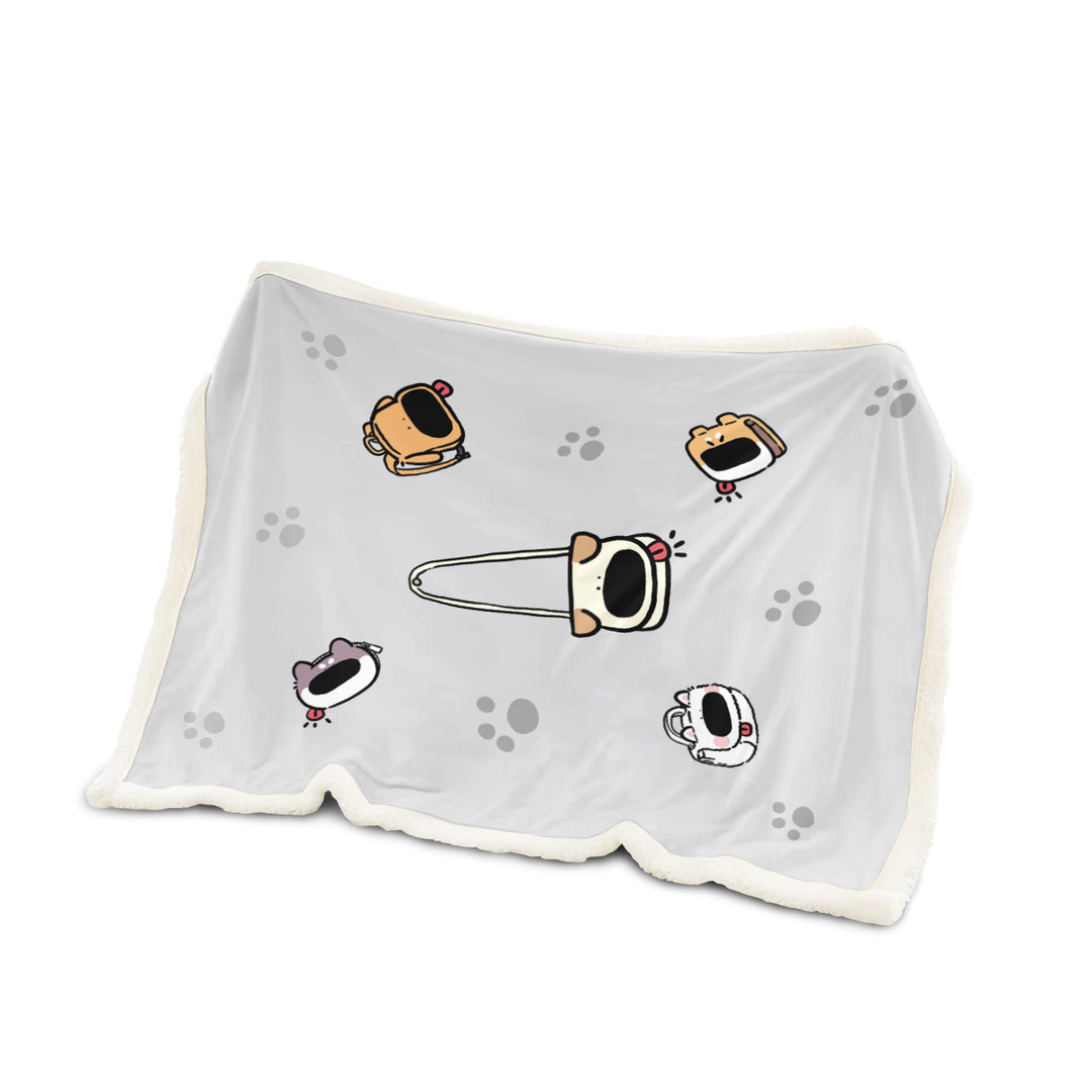 Dekorative Fleece-Decke