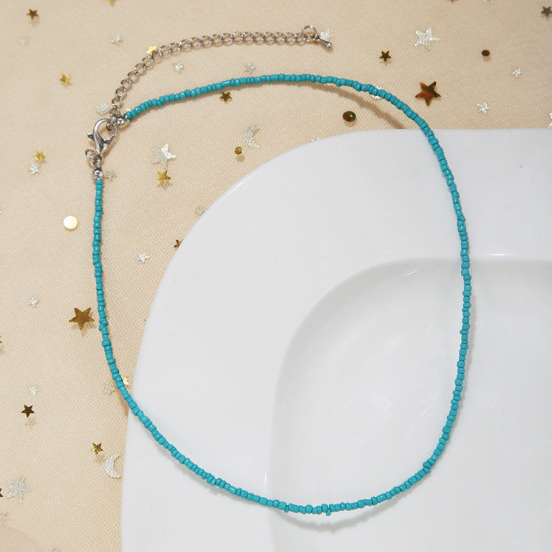 Handgefertigtes Perlen Choker Halsband Karnz