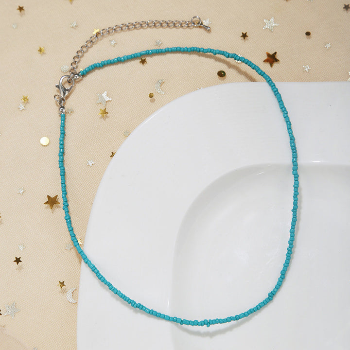Handgefertigtes Perlen Choker Halsband Karnz