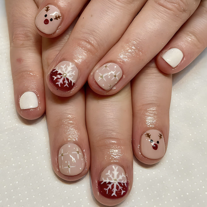 Festliches, urlaubsbezogenes Nagelkunst-Set Karnz