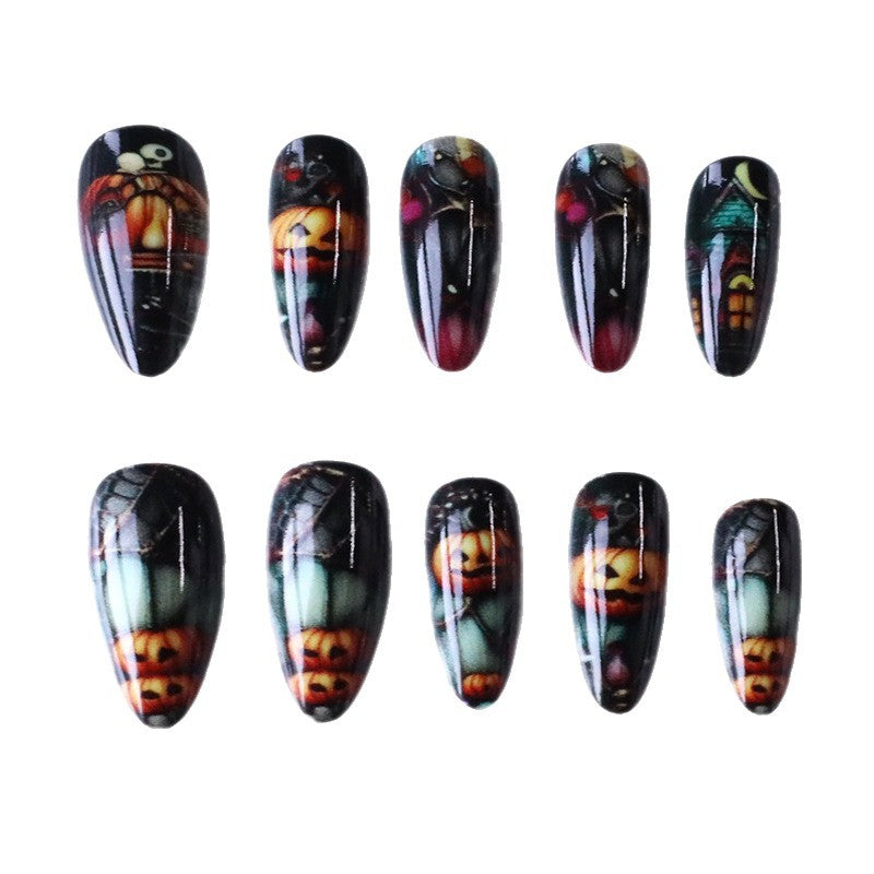 Halloween-Themen 3D Nagelkunst Karnz