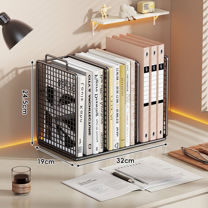 Desktop Metal Mesh Mehrfach-Ordner und Datei-Organizer Regal
