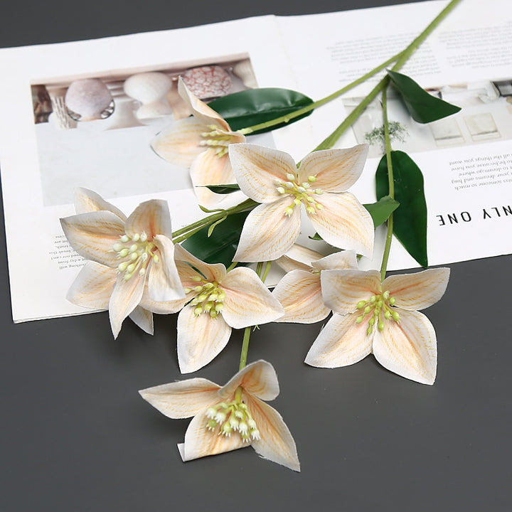 Realistische dekorative Blumenstängel