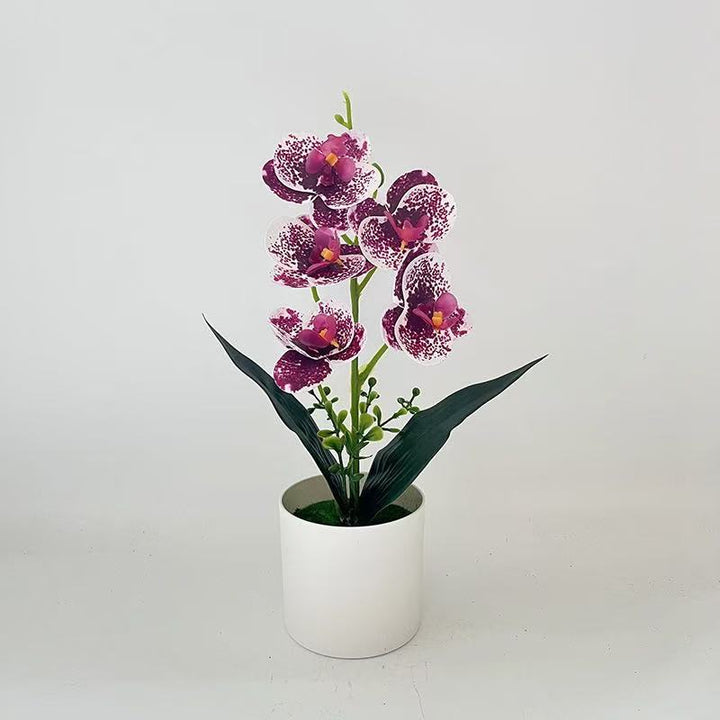 Künstliche Orchideenpflanze für Wohnkultur und Innendekoration