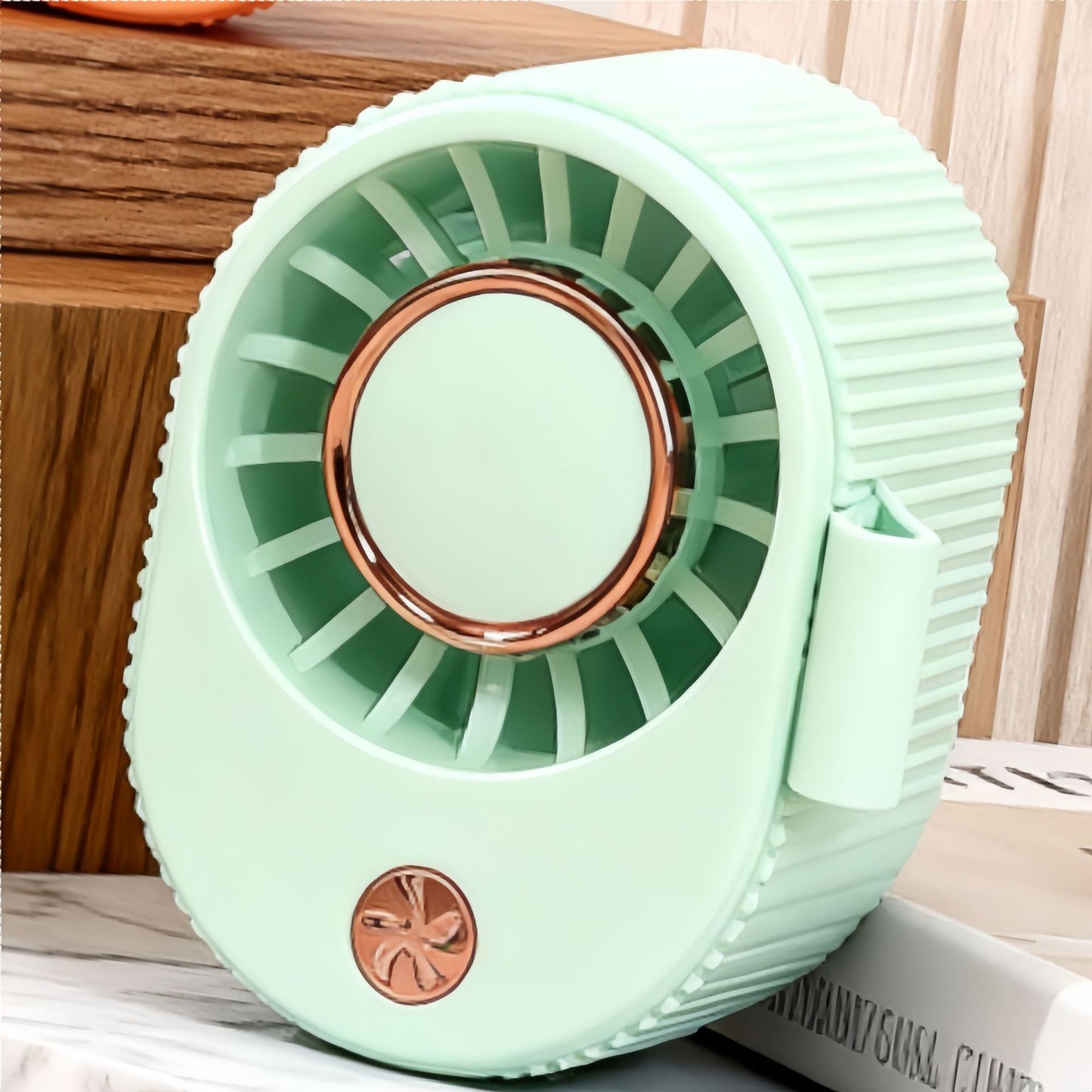 Damen tragbarer Mini-Handventilator mit wiederaufladbarem Akku Karnz