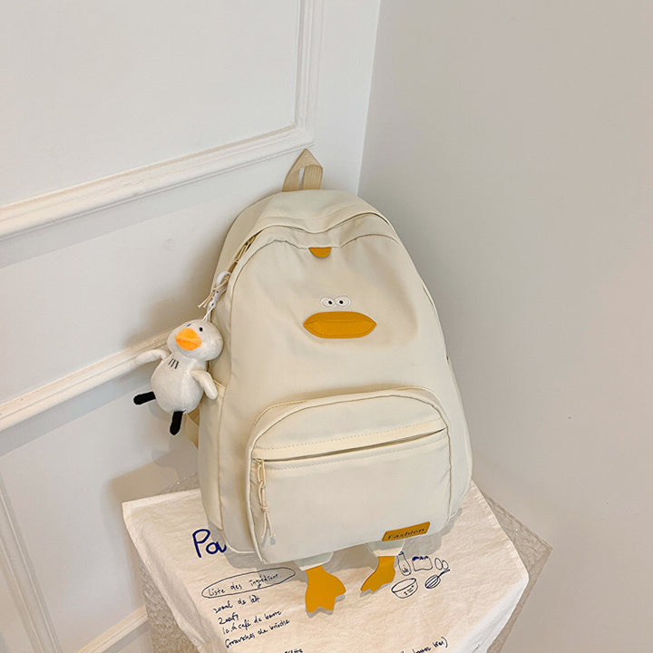 Süße Cartoon-Ente-Themen-Rucksack
