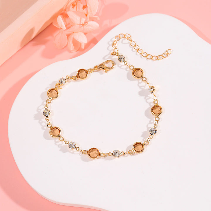 Elegante mit Kristallen verzierte Armband Karnz
