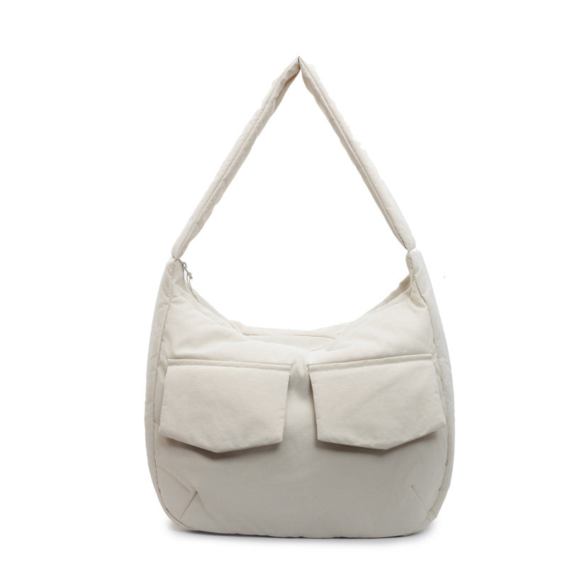Weicher Stoff Schulter Hobo Bag Karnz