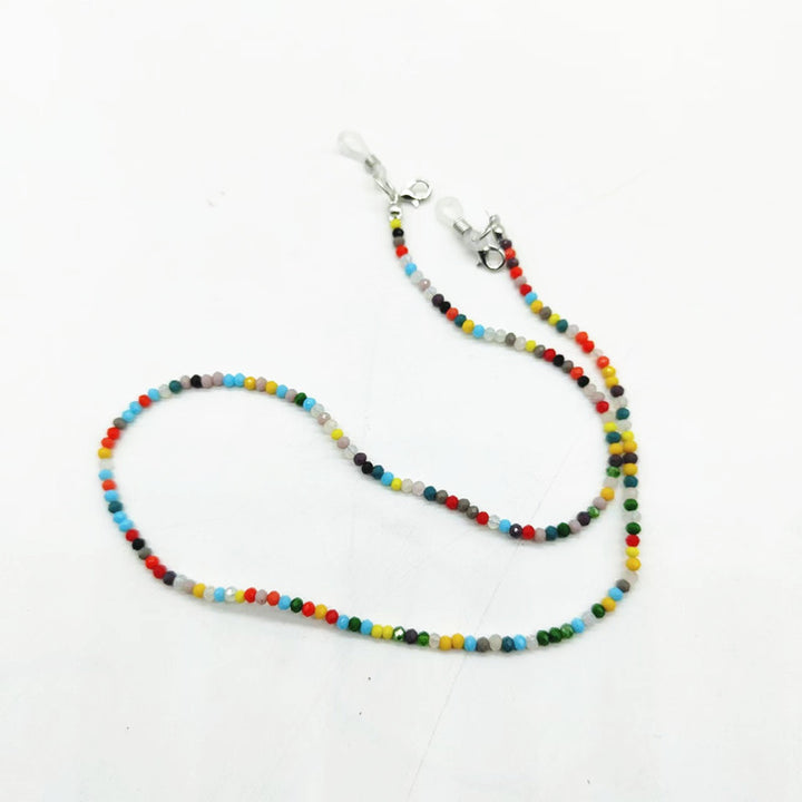 Bunte Bead-Glas-Kette Karnz