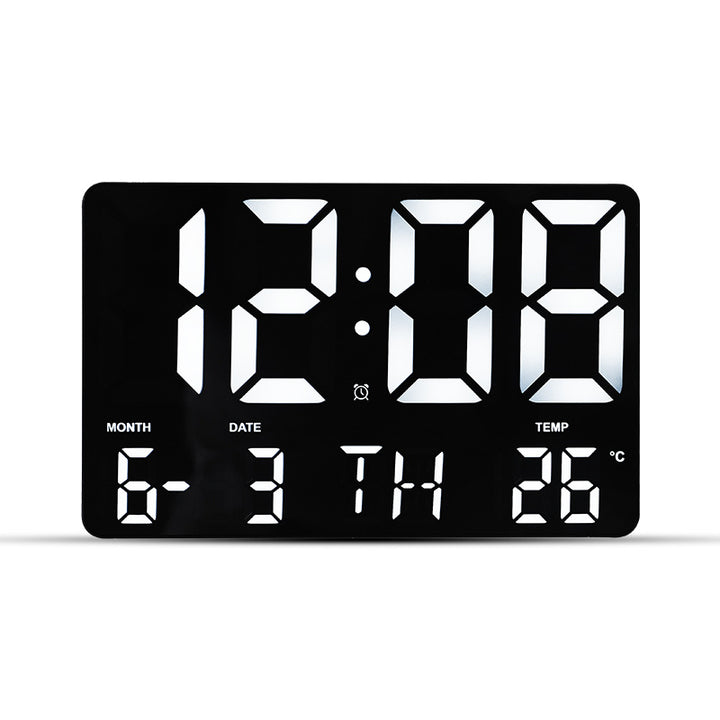 Digitaler Wandwecker mit Multifunktionalem Led-Display Karnz