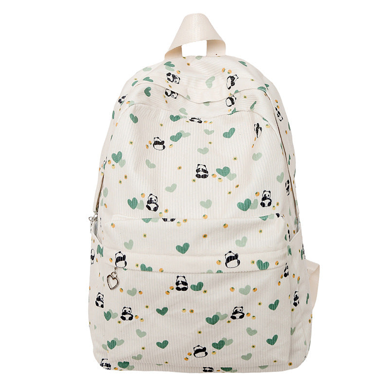 Blumengemusterter Freizeitrucksack Karnz