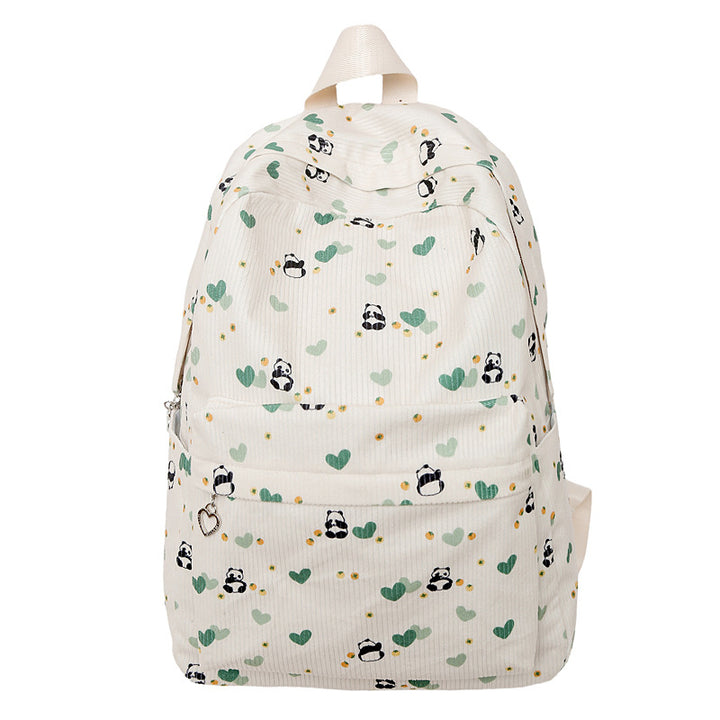 Blumengemusterter Freizeitrucksack Karnz