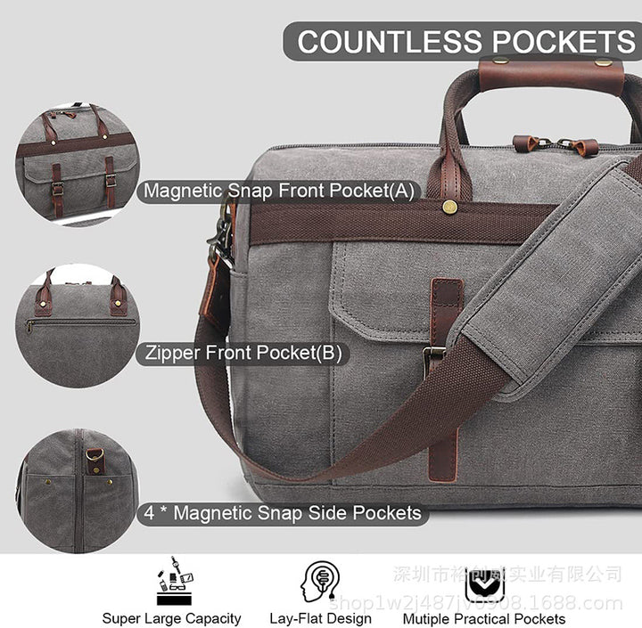 Vielseitige Wochenend-Reise-Duffel-Tasche Karnz