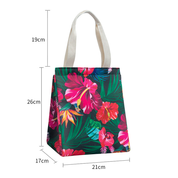 Isolierte Schmetterlingsdruck Lunch-Tasche