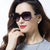 Damen Cat-Eye Sonnenbrille mit luxuriösen goldenen Akzenten Karnz