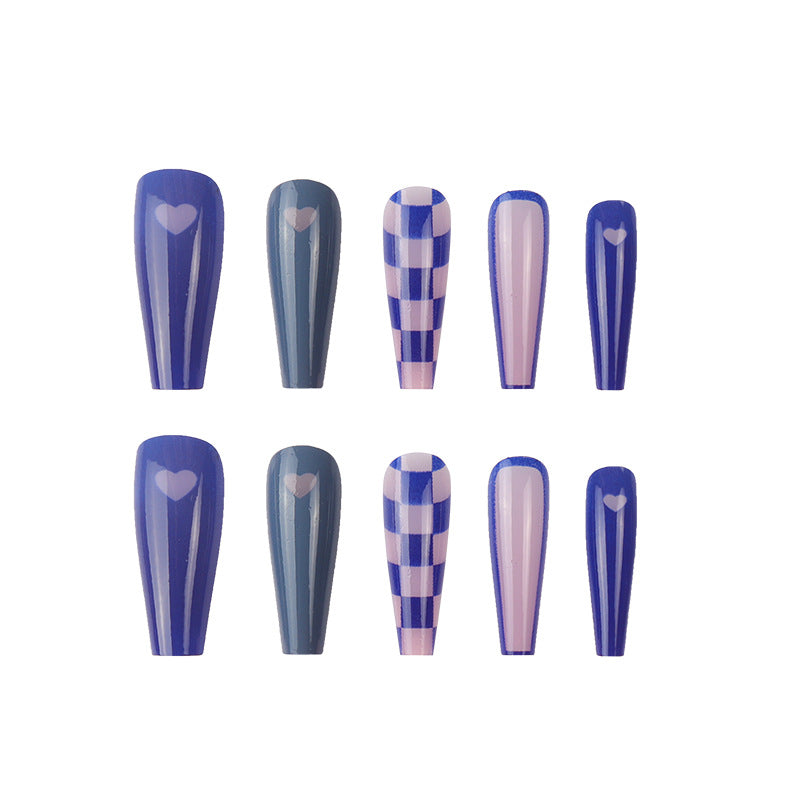 Glamouröse Lange Acryl-Nagelerweiterungen Karnz