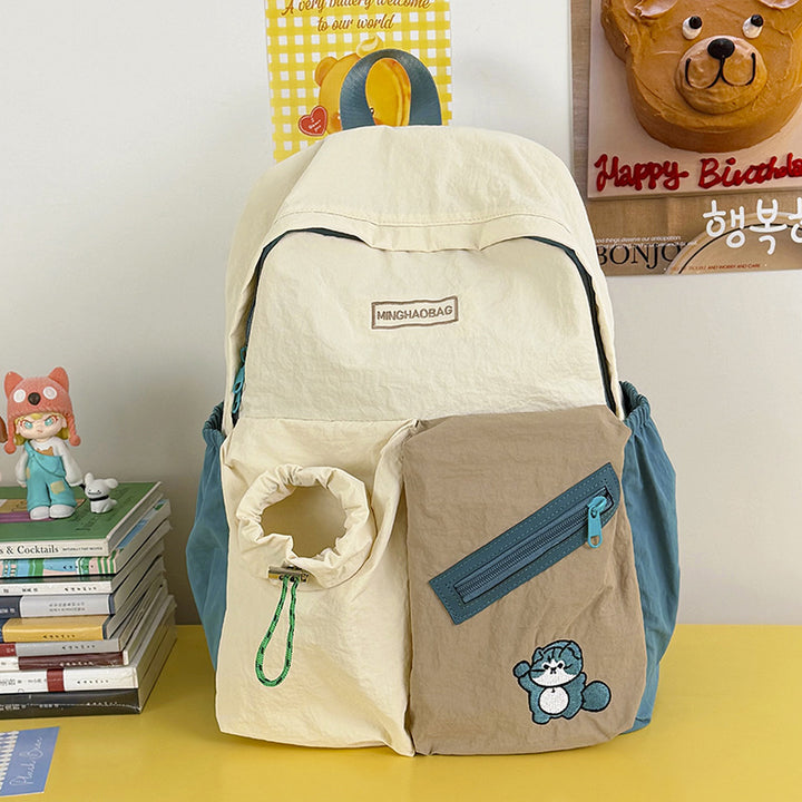 Verspielt Multi-Taschen Leger Rucksack Karnz