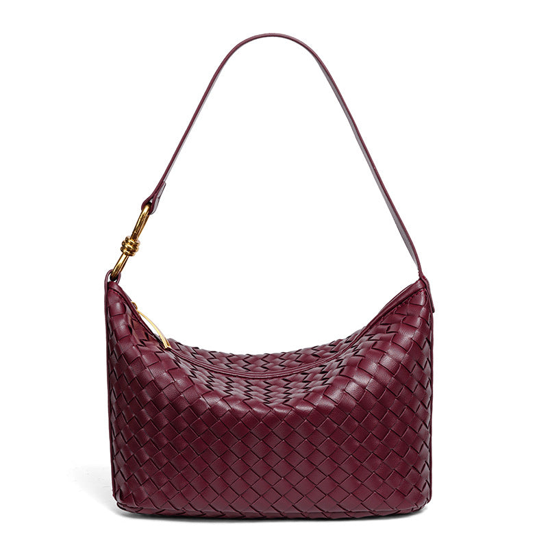 Texturierte Geflochtene Handtasche Karnz