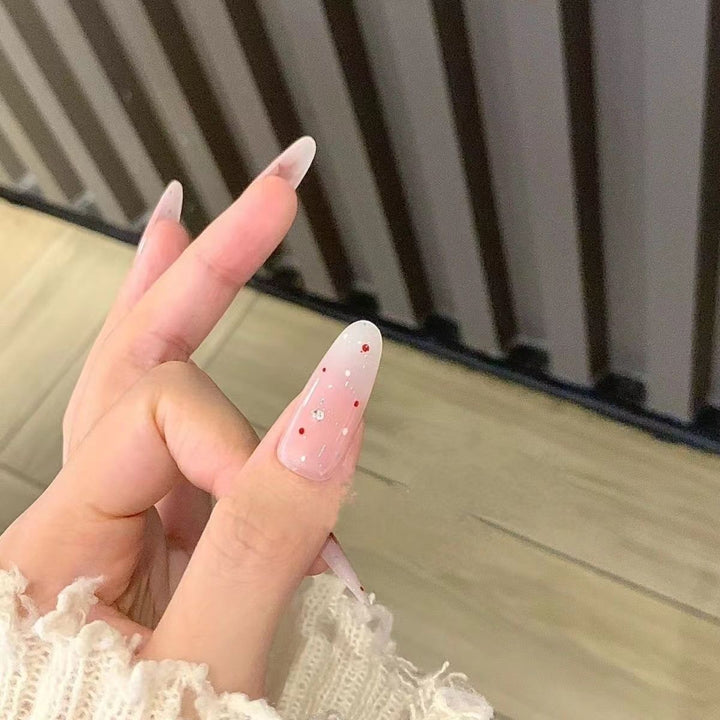 Glitzernder Stern Nagelkunst Karnz