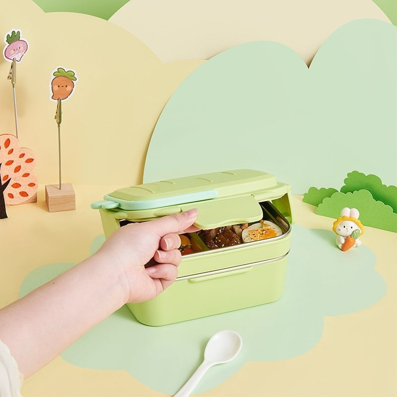 Kompakte stapelbare Mahlzeit-Vorbereitungsbox