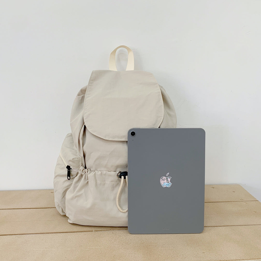 Lässiger Rucksack mit Kordelzugverschluss Karnz