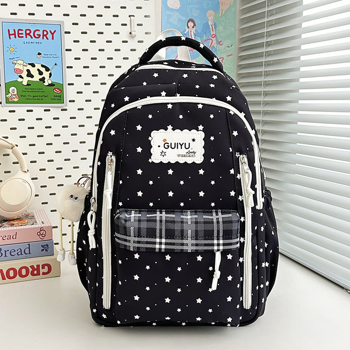 Stylische Stern-Druck Rucksack Karnz 1791205961