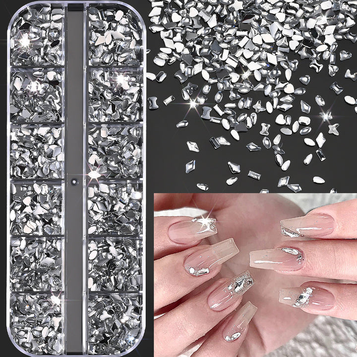 Nagelkunst Dekorative Edelsteinset