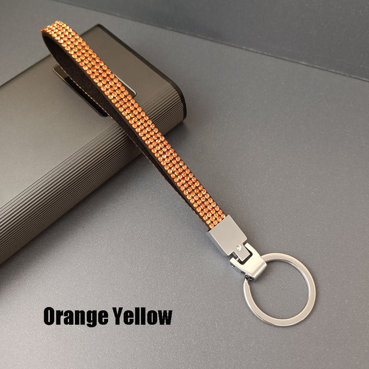 Eleganter Strass-Schlüsselanhänger Strap Karnz