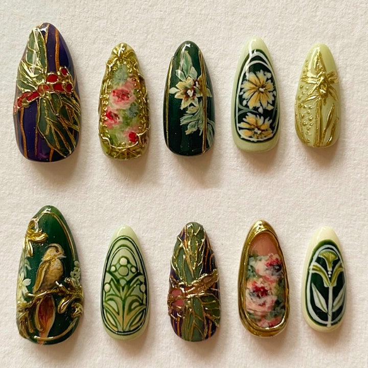 Elegantes Künstlerisches Nagelkunstset Karnz