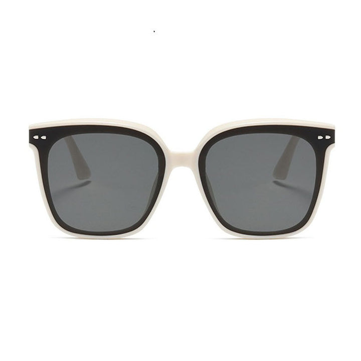 Damen Oversized Sonnenbrille mit modernem, kontrastierendem Design Karnz