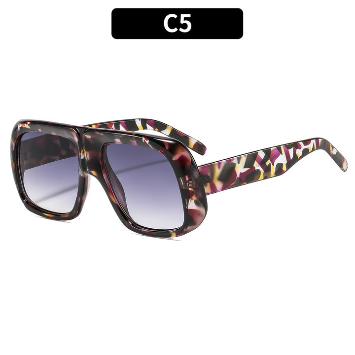 Oversized Quadrat Sonnenbrille Klassisches Design