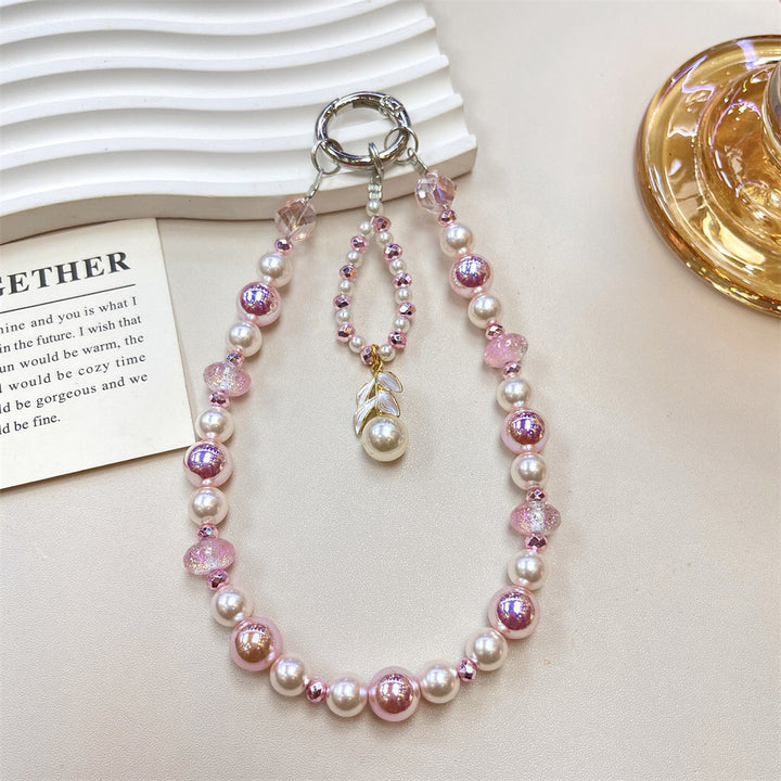 Elegante Perlenbesetzte Charm-Halskette Karnz