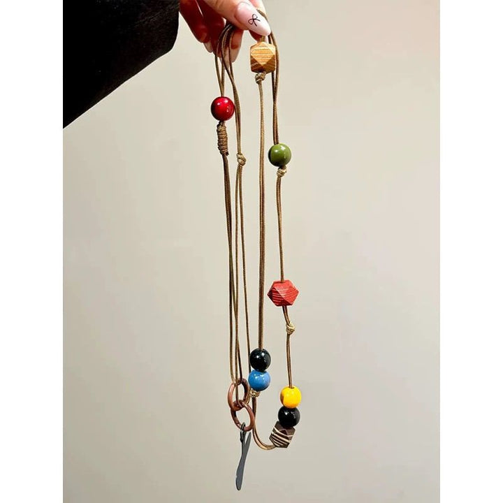 Mehrfachfunktionale Perlenbrille Lanyard Karnz