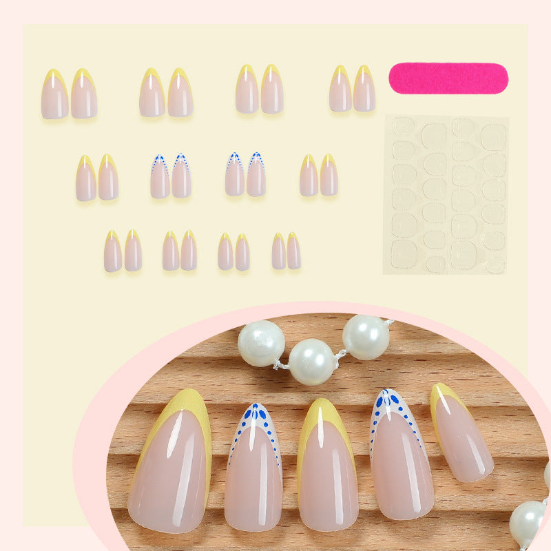 Premium Glänzende Gel Press-On Nagelspitzen Karnz