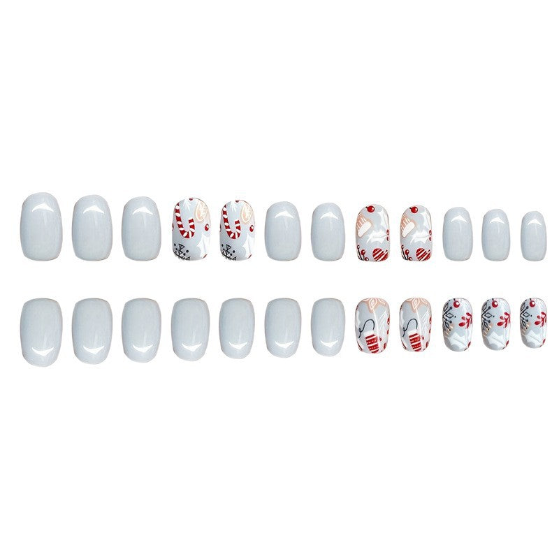Festliche Nagelkunst-Wraps Karnz