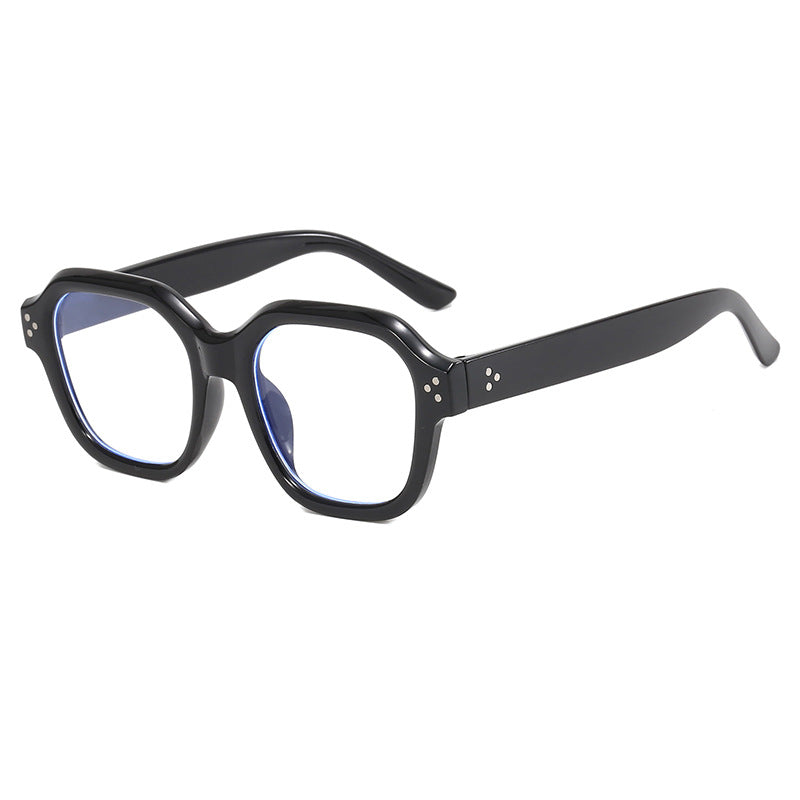 Damen modische oversized Brille mit charakteristischem Rahmen Karnz