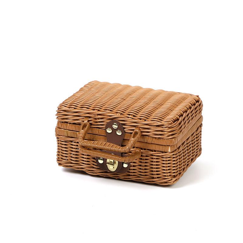 Dekorative Geflochtene Andenkenbox Karnz