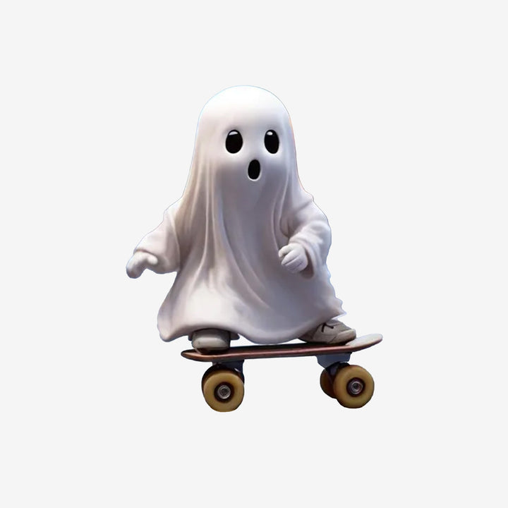 Dekorative Skateboard-Gespenst Figur Karnz
