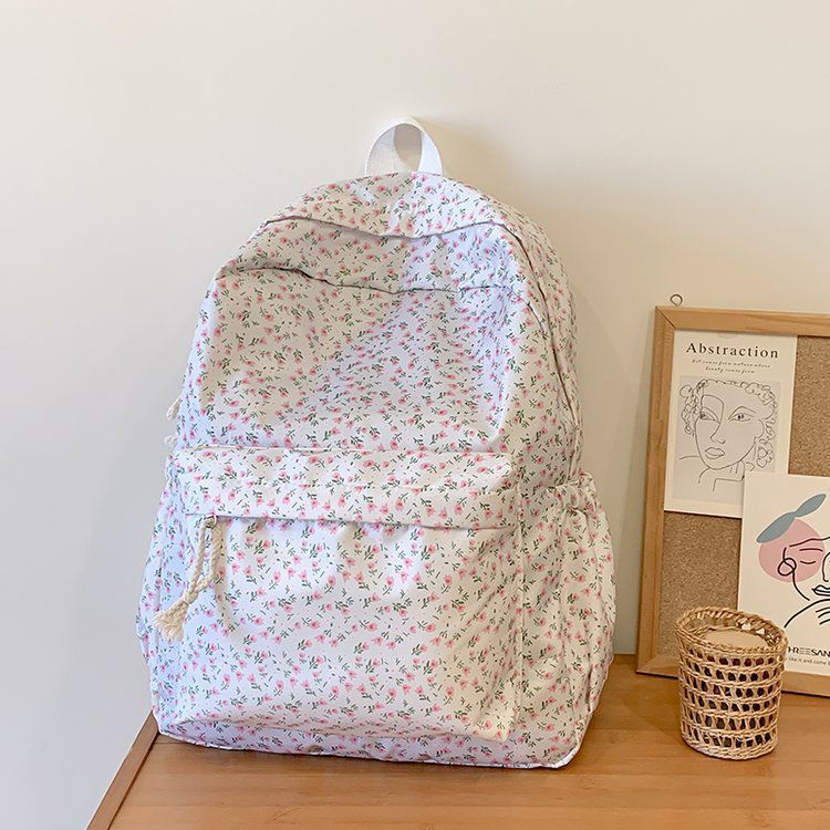 Blumenmuster Rucksack Karnz